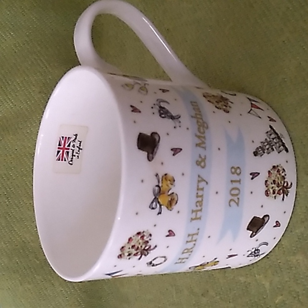 Royal Wedding Harry & Meghan English Bone China Coffee Mug